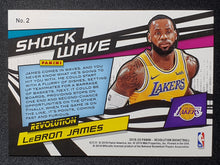 Load image into Gallery viewer, 2019-20 Panini Revolution LeBron James SHOCK WAVE  #2