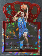 Load image into Gallery viewer, 2021-22 Panini Crown Royale Khris Middleton Red /49