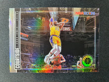 Load image into Gallery viewer, 2019-20 Panini HOOPS Premium Stock LeBron James Courtside Silver Prizm #1
