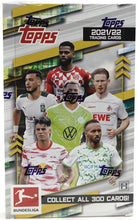 Load image into Gallery viewer, 2021-22 Topps Bundesliga Soccer Hobby Box