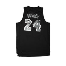 Load image into Gallery viewer, Kobe Bryant Autographed Black Winter 2012 Jersey with Black Mamba Inscription ~ Limited to 24~