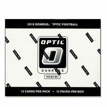Load image into Gallery viewer, 2020 - 2021 Panini Donruss Optic NFL Football Fat Value Pack Cello Box (Green Velocity Parallels)