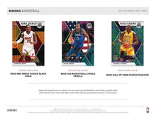 Load image into Gallery viewer, 2019-20 Panini Mosaic Choice Basketball Hobby Box