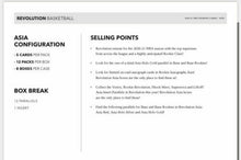 Load image into Gallery viewer, 2020-21 Panini Revolution Basketball Asia Tmall Hobby Box