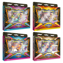 Load image into Gallery viewer, Pokemon TCG Pin Collection Shining Fates Mad Party (Set of 4)