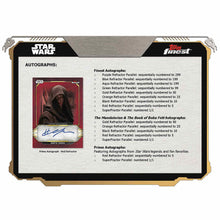 Load image into Gallery viewer, 2022 Topps Star Wars Finest Hobby Box - Incl. 2 Mini Boxes