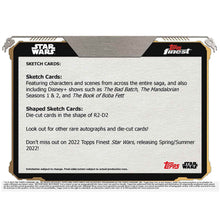 Load image into Gallery viewer, 2022 Topps Star Wars Finest Hobby Box - Incl. 2 Mini Boxes