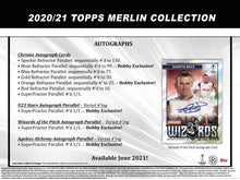 Load image into Gallery viewer, 2020-21 Topps UEFA Champions League Merlin Collection Hobby Box