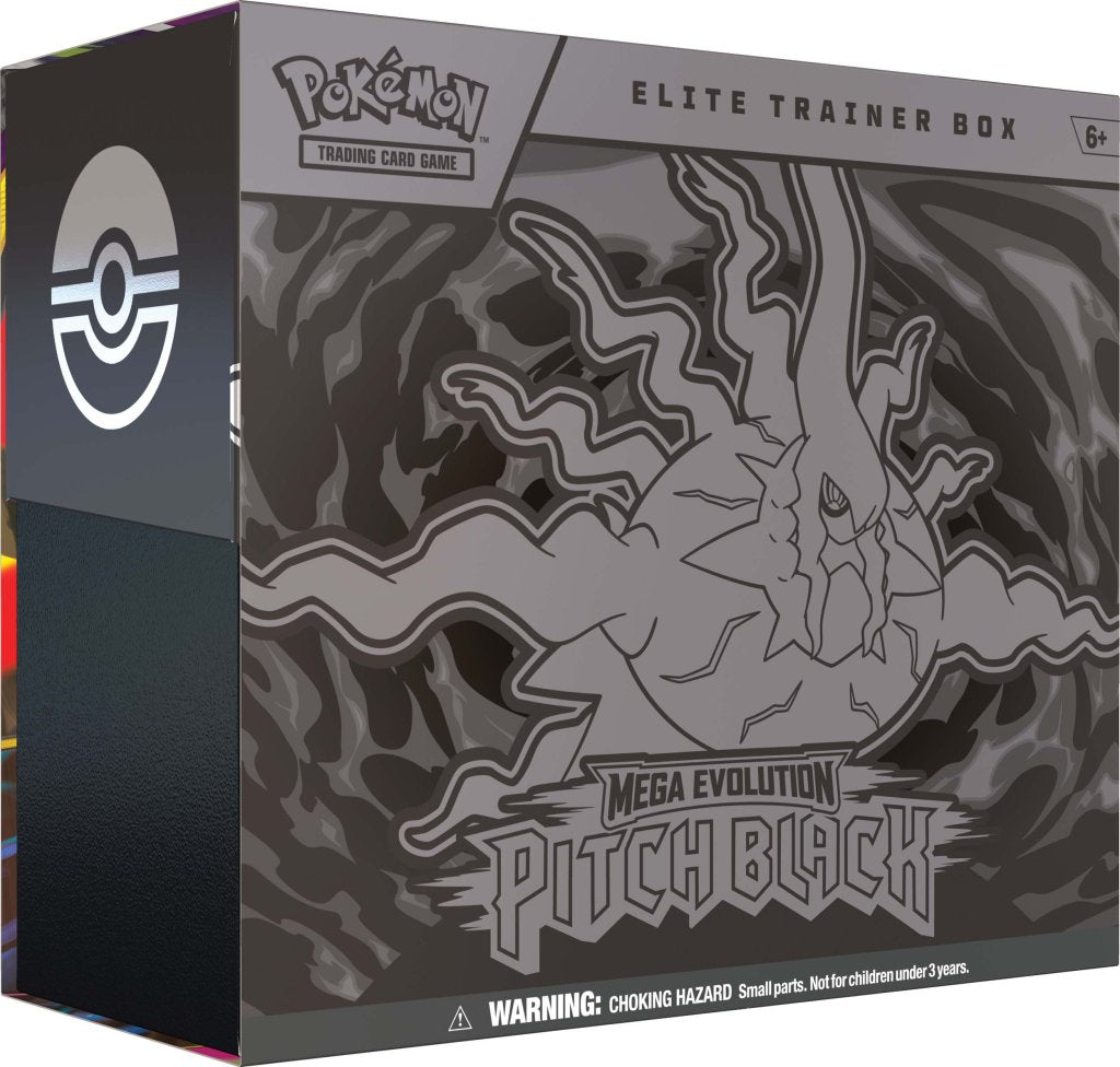 [PREORDER] Pokémon TCG: Mega Evolution Pitch Black Elite Trainer Box ...