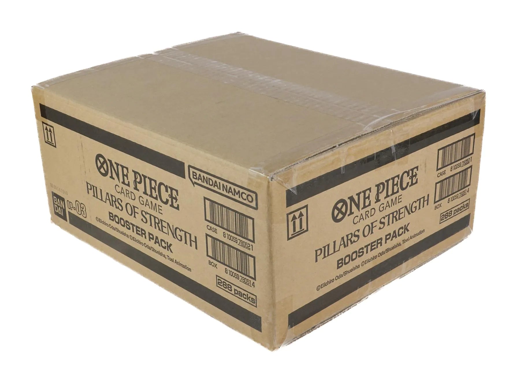One Piece Card Game Pillars of Strength (OP-03) Booster 12 Box Case