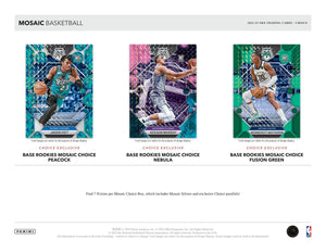 2022-23 Panini Mosaic Choice Basketball Box