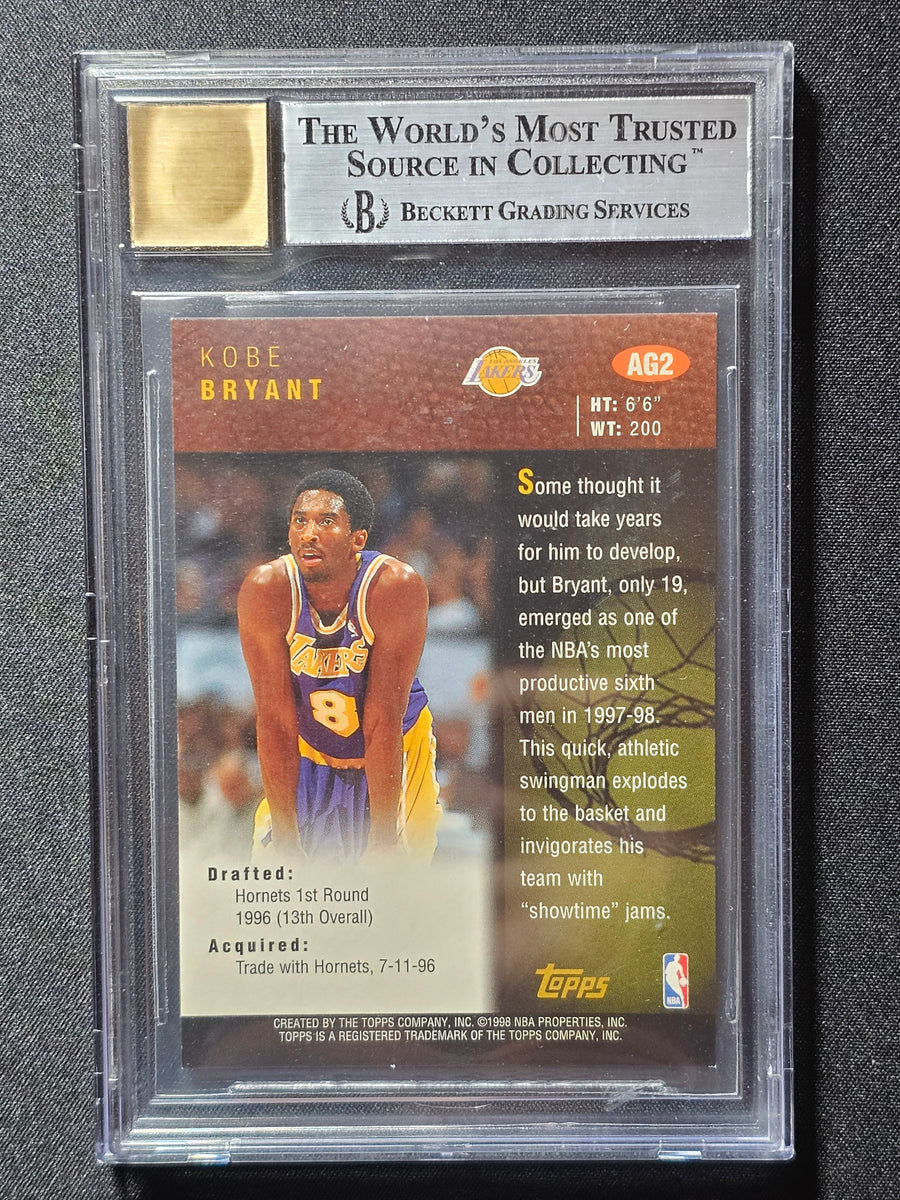 1998-99 Topps Autographs Kobe Bryant Auto BGS 9 w/ AUTO 10 – Matrix ...