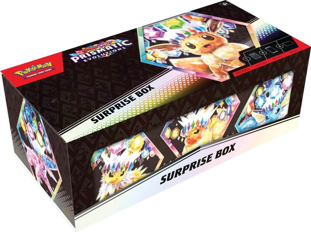 [PREORDER] POKEMON TCG Scarlet & Violet 8.5 Prismatic Evolutions Surprise Box