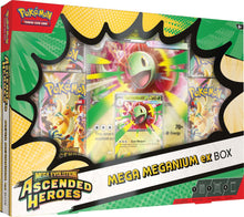 Load image into Gallery viewer, [PREORDER] Mega Evolution—Ascended Heroes Mega Meganium ex &amp; Mega Emboar ex &amp; Mega Feraligatr ex
