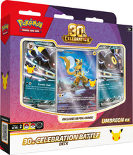 Load image into Gallery viewer, Pokémon TCG: 30th Celebration Battle Deck— Espeon ex / Umbreon ex (Assorted)
