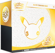 Load image into Gallery viewer, Pokémon TCG: 30th Celebration Elite Trainer Box
