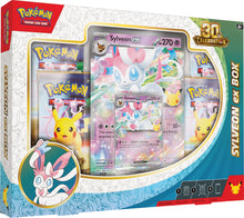 Load image into Gallery viewer, Pokemon TCG: 30th Celebration Sylveon ex Box / Greninja ex Box
