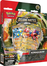 Load image into Gallery viewer, Pokemon TCG Miraidon ex / Koraidon ex Deluxe Battle Deck
