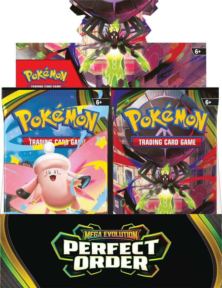 [PREORDER] Pokemon TCG: Mega Evolution - Perfect Order Booster Box ...