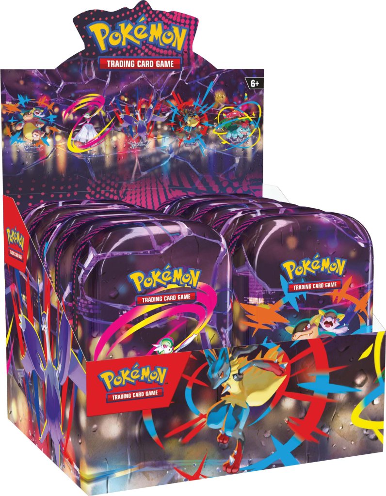 Pokémon TCG: Mega Heroes Mini Tin Sealed Display (10 mini tins ...