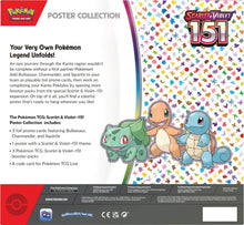 Load image into Gallery viewer, POKÉMON TCG Scarlet &amp; Violet 151 Poster Collection
