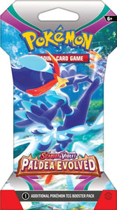 4 × POKÉMON TCG Scarlet & Violet 2 Paldea Evolved - Blister (Random Pick)