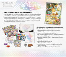 Load image into Gallery viewer, POKEMON TCG Scarlet &amp; Violet 8.5 Prismatic Evolutions Elite Trainer Box
