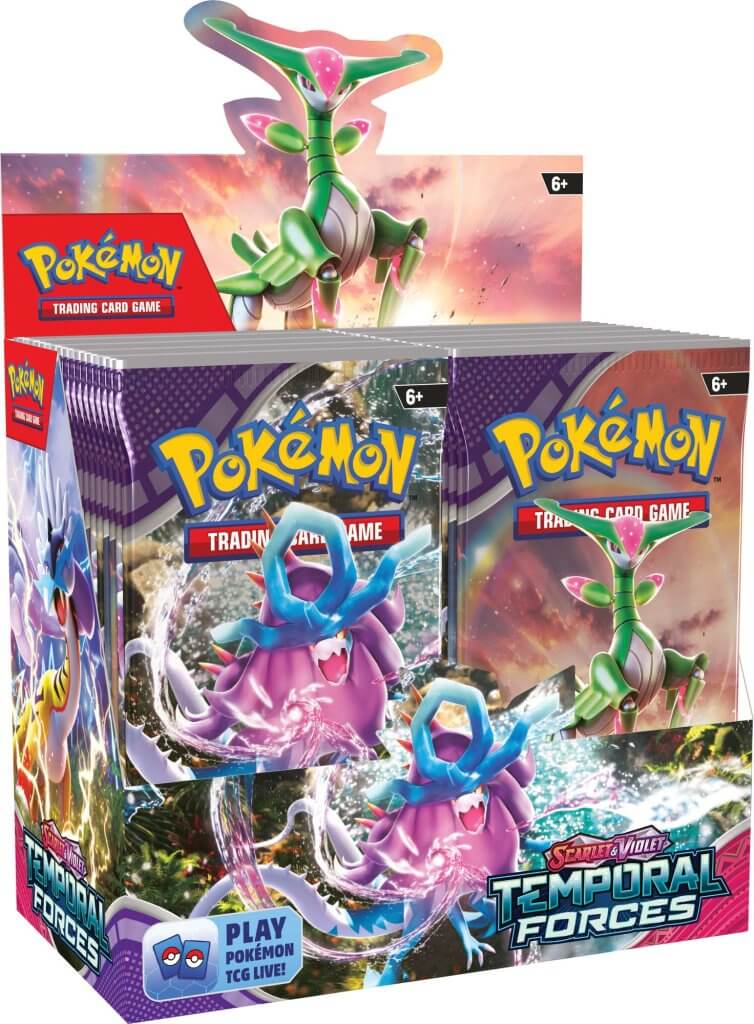 POKÉMON TCG Scarlet & Violet 5 Temporal Forces Booster Box