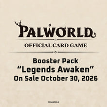 Load image into Gallery viewer, [PREORDER] Palworld Official Card Game BP02 Legends Awaken Booster Box
