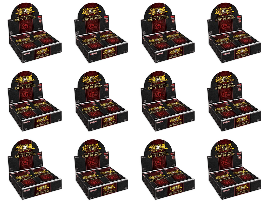 YU-GI-OH! TCG 25th Anniversary Rarity Collection Booster - 12 Boxes Case