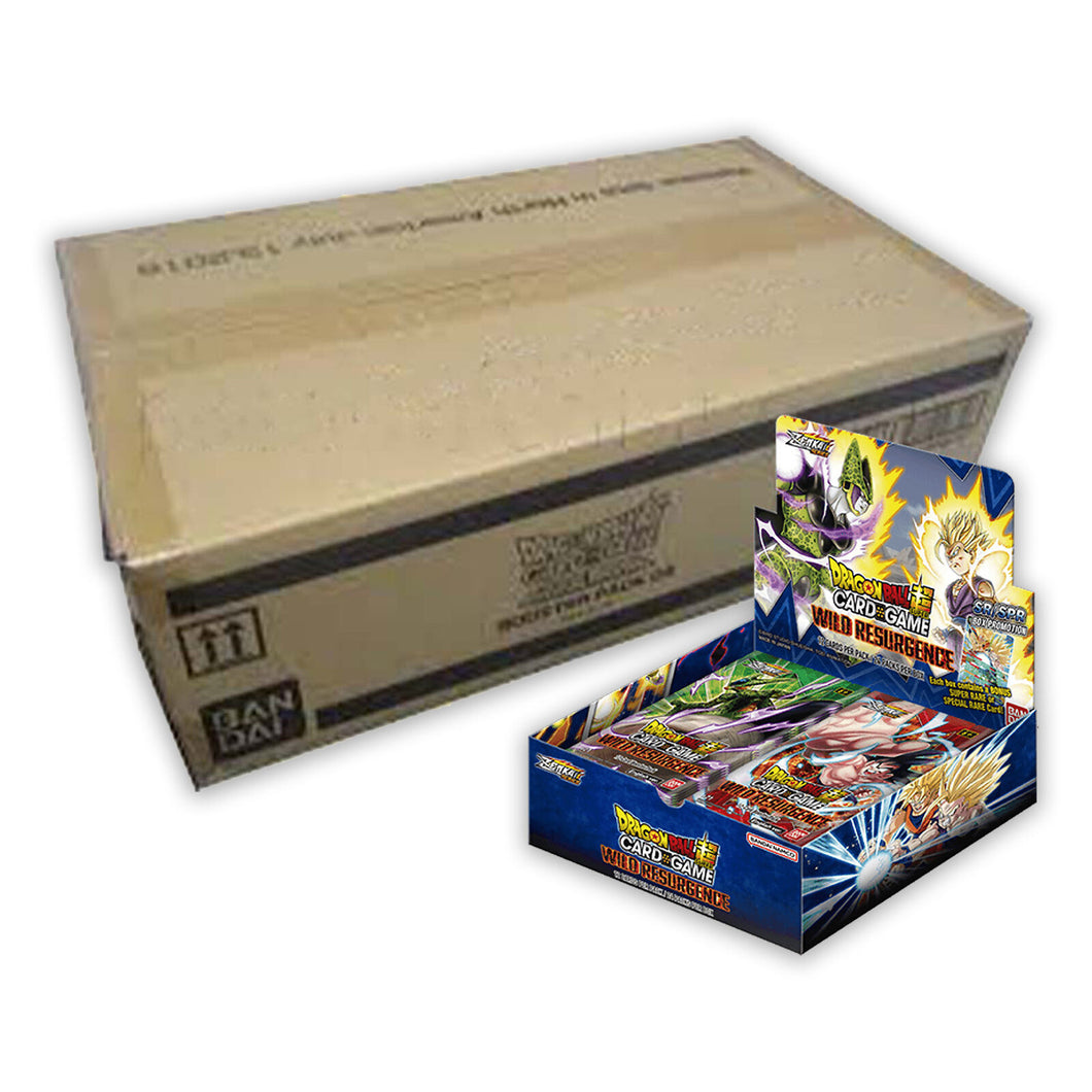 Dragon Ball Super TCG Zenkai Series 4 Wild Resurgence Booster 12 Box Case