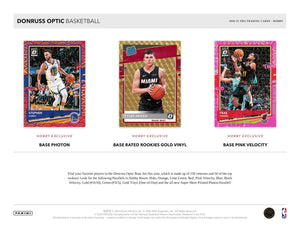 2020-21 Panini Donruss Optic Basketball Hobby Box
