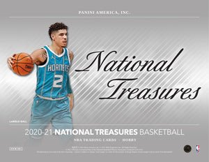 2020-21 Panini National Treasures Basketball Hobby Box
