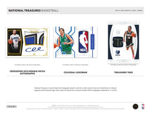 2020-21 Panini National Treasures Basketball Hobby Box