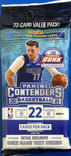 Load image into Gallery viewer, 2020-21 Contenders Basketball Fat Pack Cello Box

