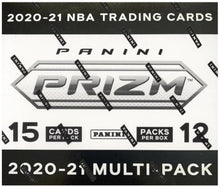 Load image into Gallery viewer, 2020-21 Panini Prizm Basketball Multi/Cello 12 Pack Box
