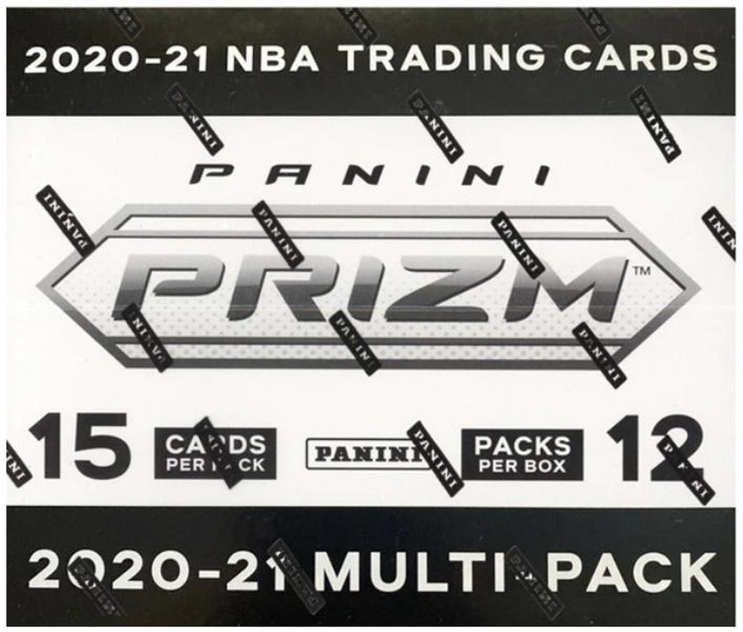 2020-21 Panini Prizm Basketball Multi/Cello 12 Pack Box