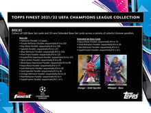 Load image into Gallery viewer, [PREORDER] 2021-22 Topps Finest UEFA Champions League Soccer Hobby Box (Aug 2022)
