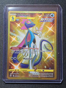 Pokemon Card - Evolving Skies - Inteleon Gold Secret Rare Full Art 227 Matrix Collectables Pokemon Card - Evolving Skies - Inteleon Gold Secret Rare Full Art 227 Matrix Collectables