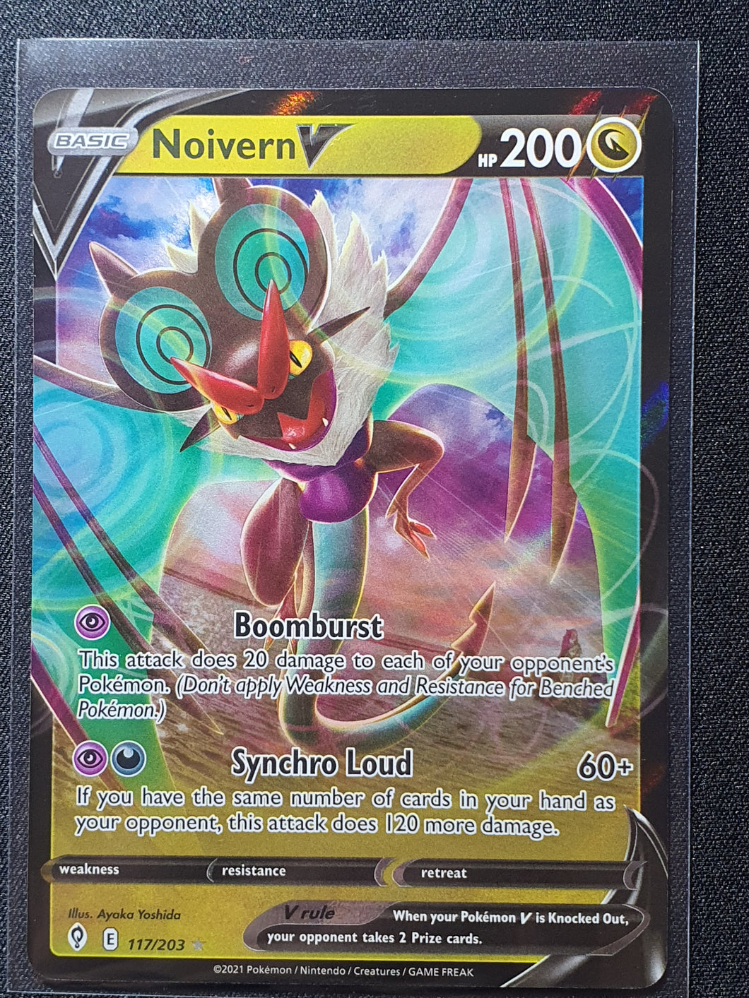 Pokemon - Evolving Skies - Noivern V 117/203