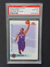 Load image into Gallery viewer, 2003 Fleer Focus Chris Bosh Decade Edition Rookie RC /100 PSA 10 POP 1
