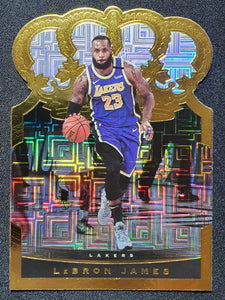 2020-21 Crown Royale LeBron James SSP Asia Gold Parallel