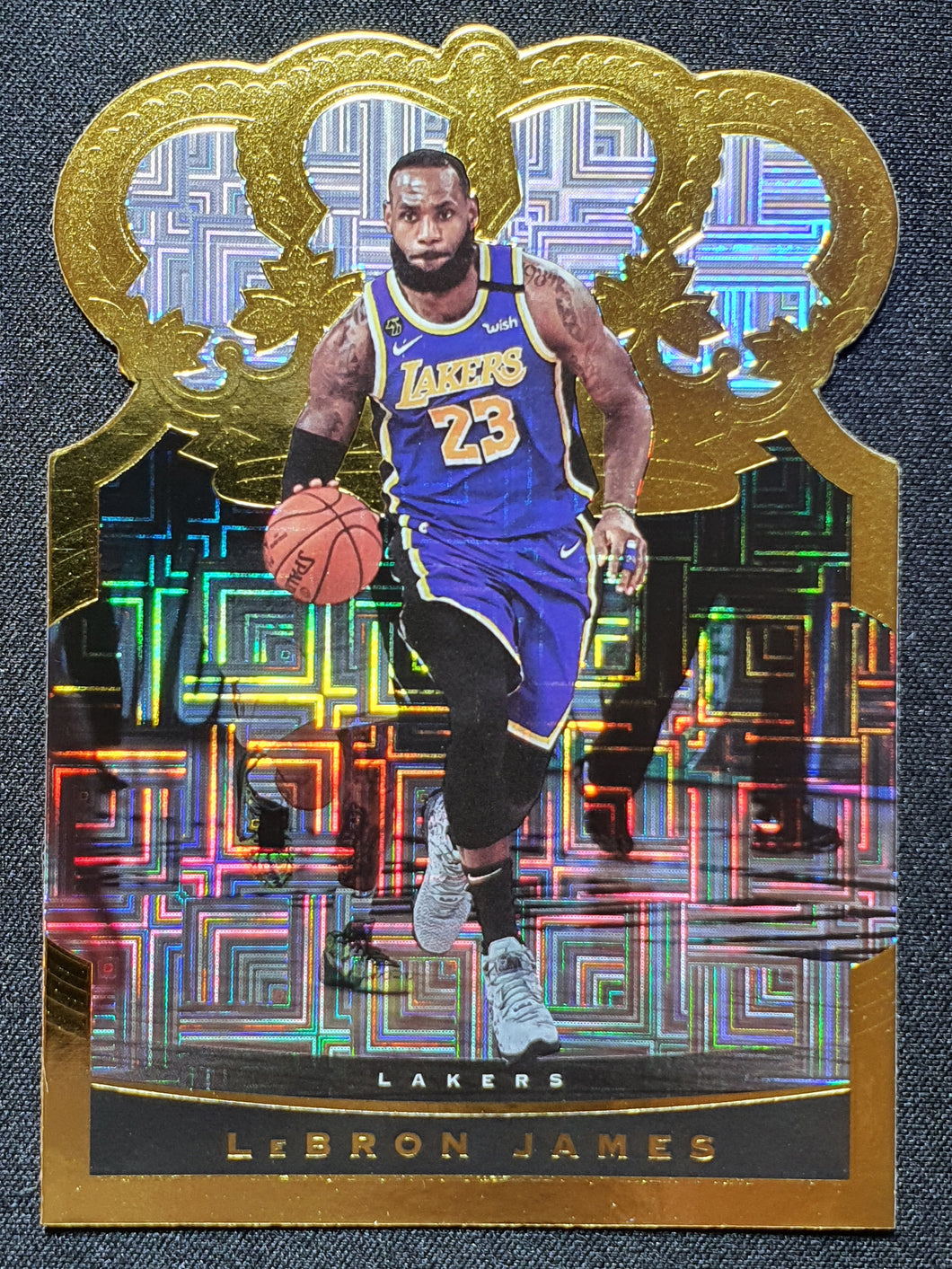 2020-21 Crown Royale LeBron James SSP Asia Gold Parallel