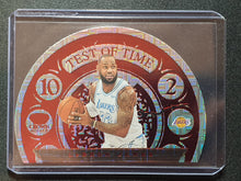 Load image into Gallery viewer, 2020-21 Crown Royale LeBron James TEST OF TIME SSP Asia Red Exclusive Parallel

