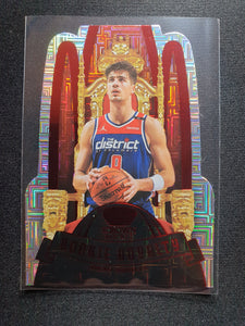 20/21 Panini Crown Royale Deni Avdija Rookie Royalty Asia Red