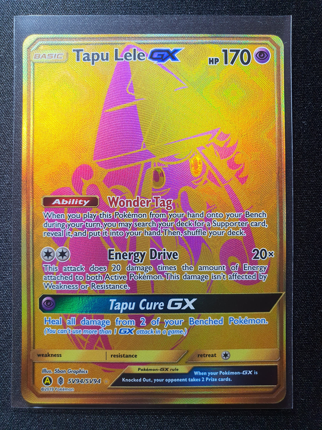 Pokemon - Hidden Fates - Tapu Lele GX SV94/SV94