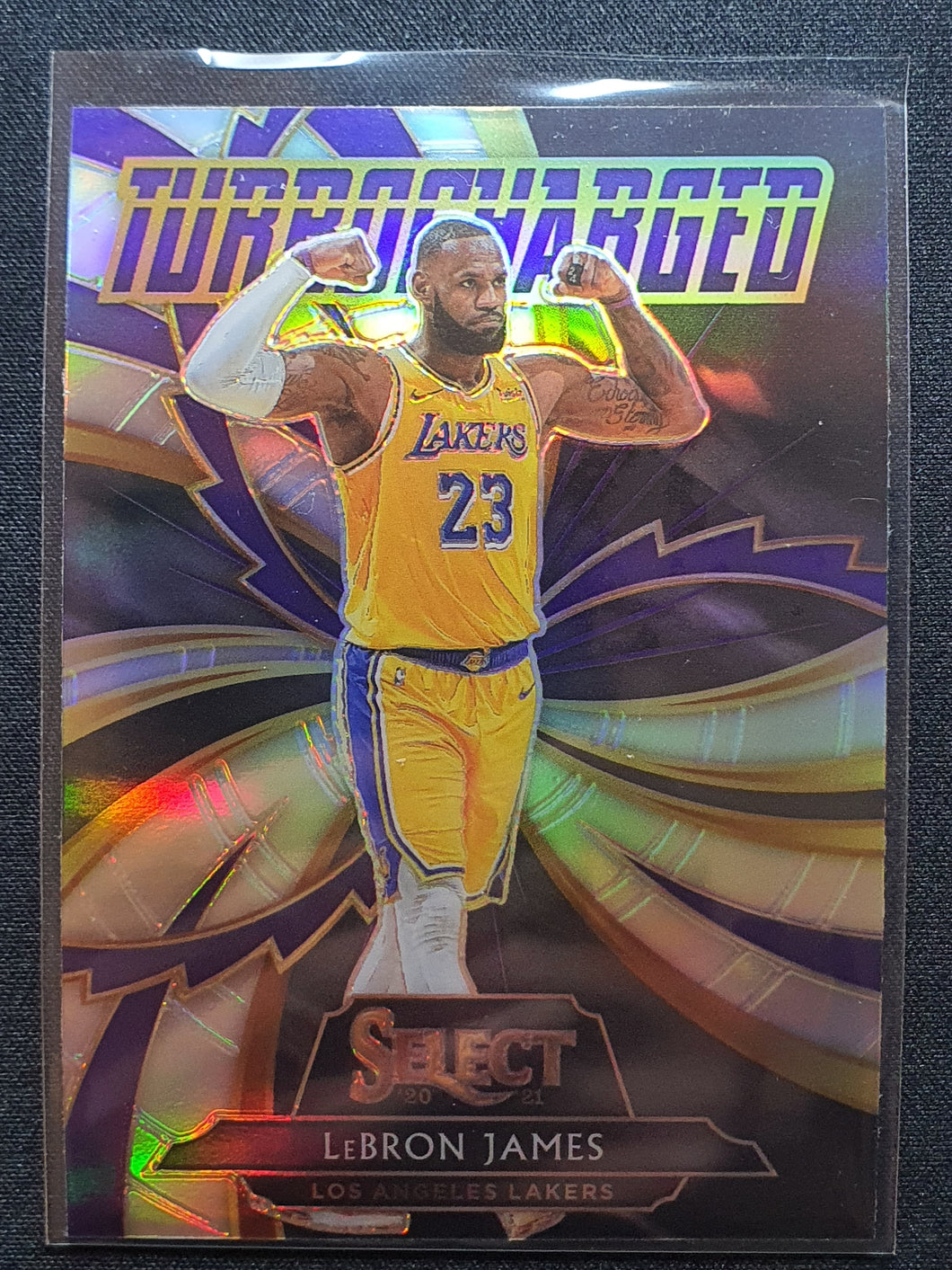 2020-21 Panini Donruss Optic LeBron James Turbocharged Silver