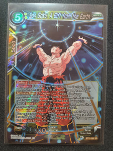 Son Goku, A Gift from the Earth, BT15-095 SR Super Rare - Saiyan Showdown