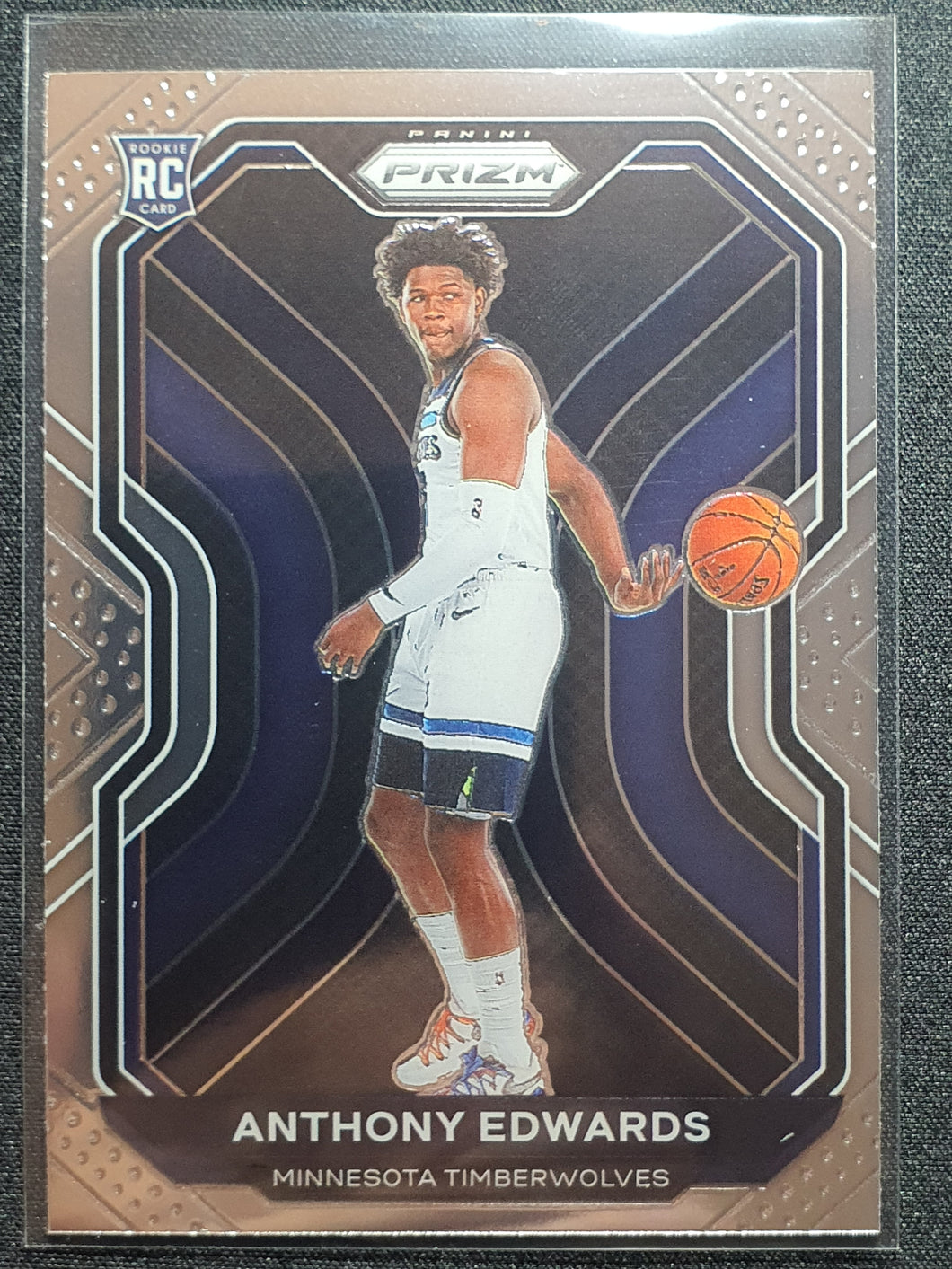 2020-21 Panini Prizm Basketball Anthony Edwards RC Rookie #258