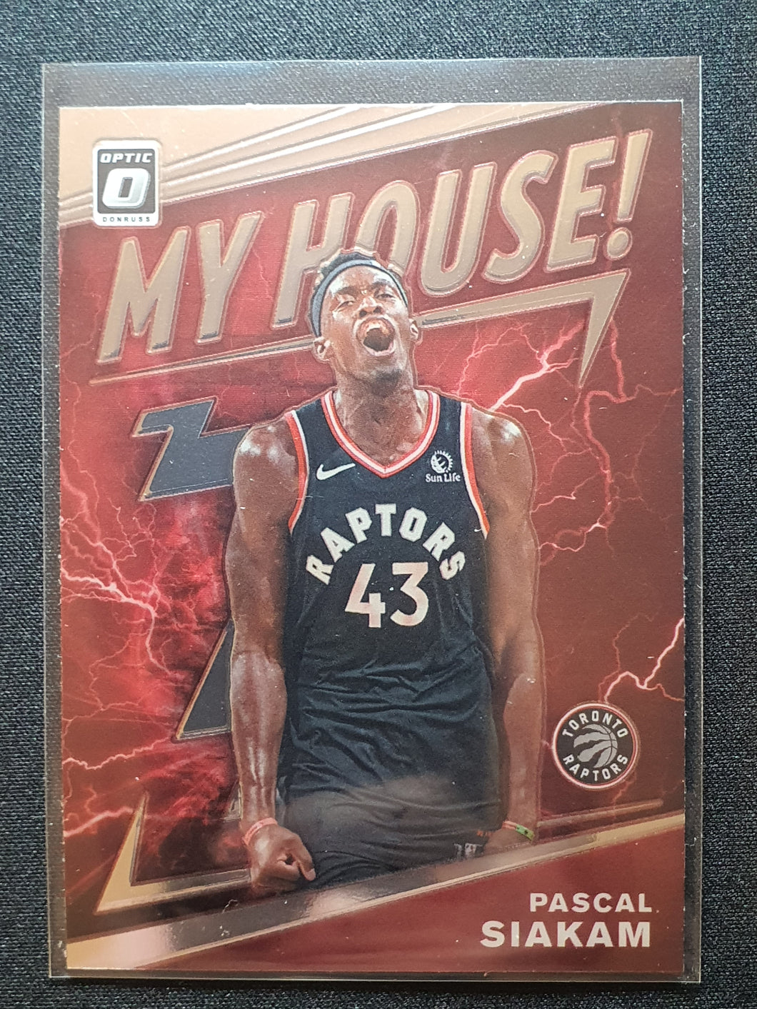 2019 - 20 Panini Donruss Optic Pascal Siakam My House